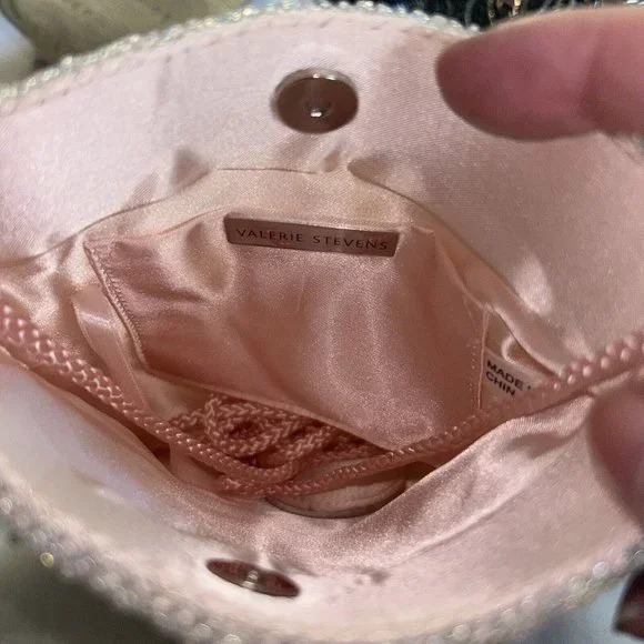 Collection of 7 Small Beaded Purses Fancy Formal Cocktail Wedding Prom - Picture 7 of 15